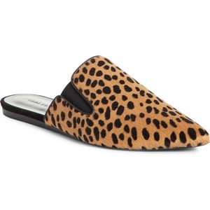 Jenni Kayne Leopard Calf Hair Mule